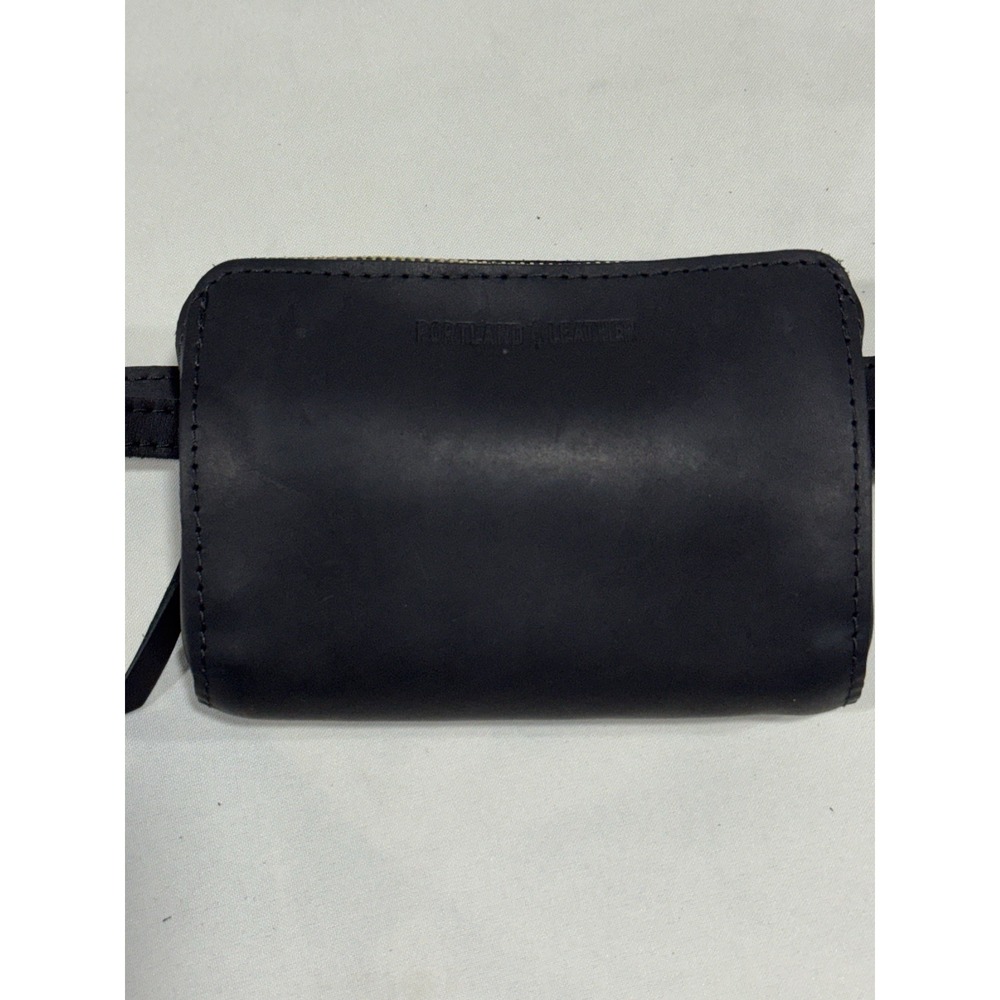 Portland Leather Goods Bag Basic Black Adjustable Waist Belt